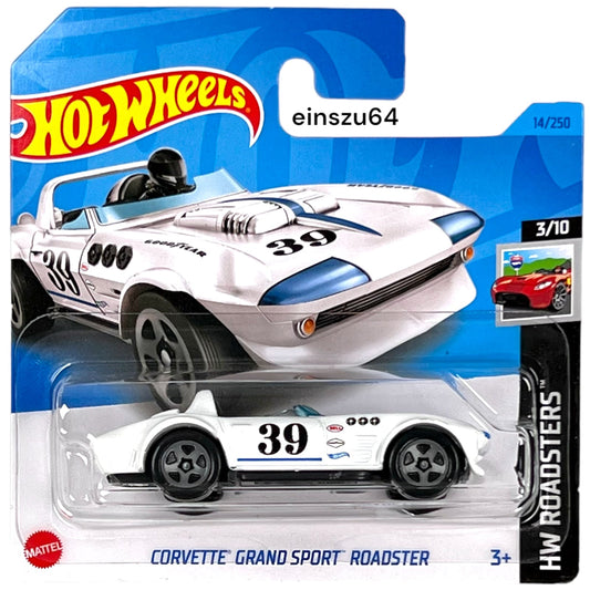 Hot Wheels 2023 - Corvette Grand Sport - Roadsters 3/10 - HKK09 - 14/250