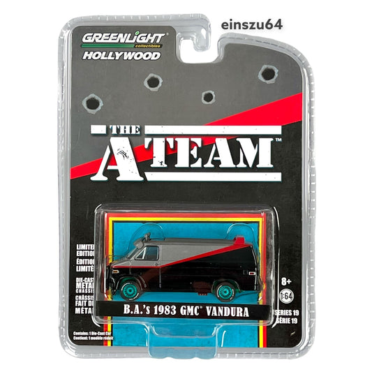 Greenlight - B.A.´s 1983 GMC Vandura - A-Team - Green Machine - 44790-B - 1:64