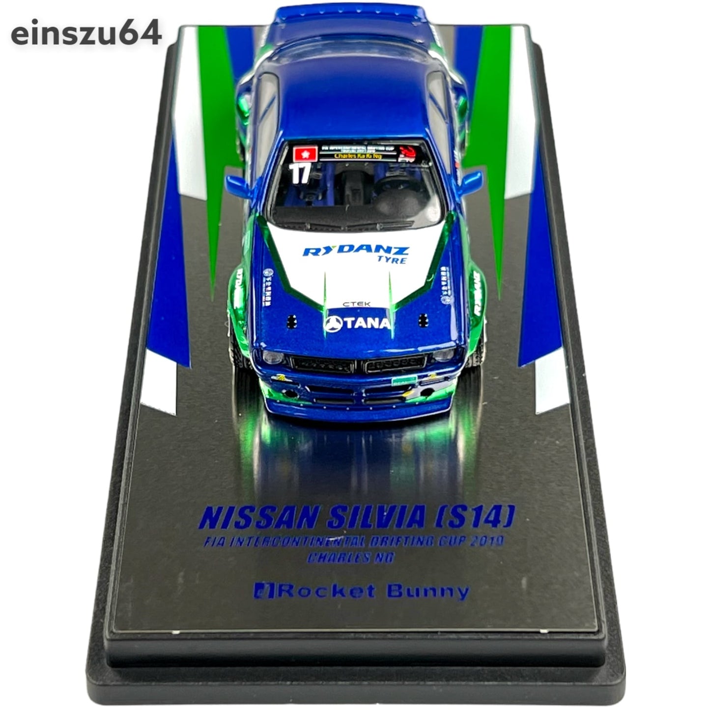 INNO64 - Nissan Silvia S14 Boss Fia Intercontinental - IN64-S14B-CNG19 - 1:64