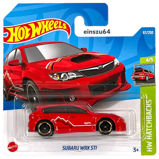 Hot Wheels 2022 - Subaru WRX STI - Hatchbacks 4/5 - HCX04 - 67/250 - 1:64