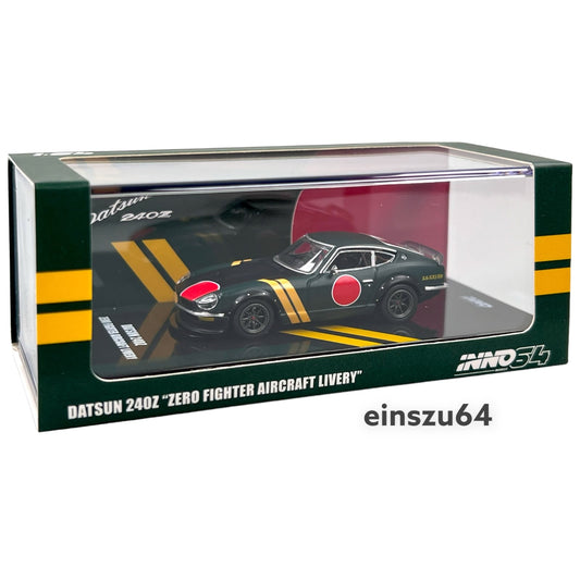 INNO64 - Datsun 240Z Zero Fighter Aircraft Livery - IN64-240Z-ZFAC - 1:64