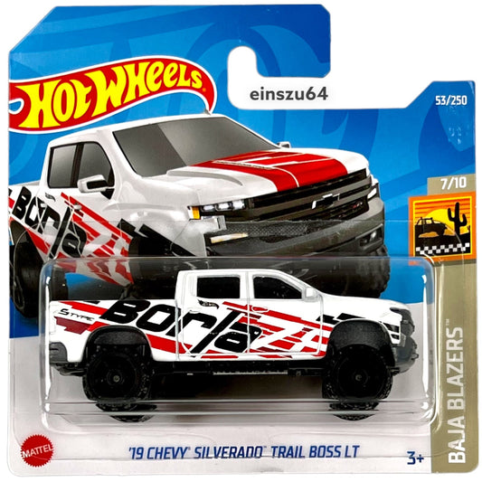 Hot Wheels 2022 - ´19 Chevy Silverado Trail Boss LT - Baja Blazers 7/10 - HCW64 - 53/250