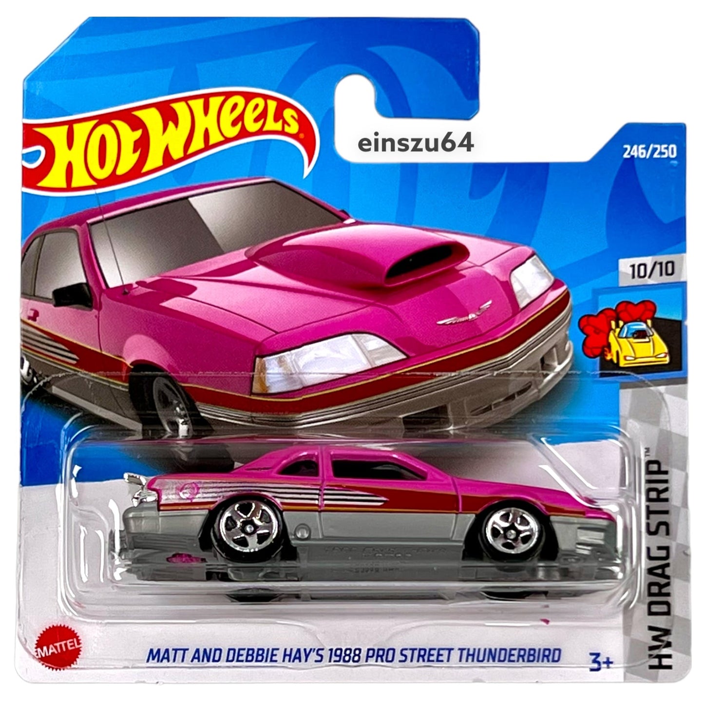 Hot Wheels 2022 - Matt and Debbie Hays 1988 Thunderbird - Drag Strip - HCT25 - 246/250
