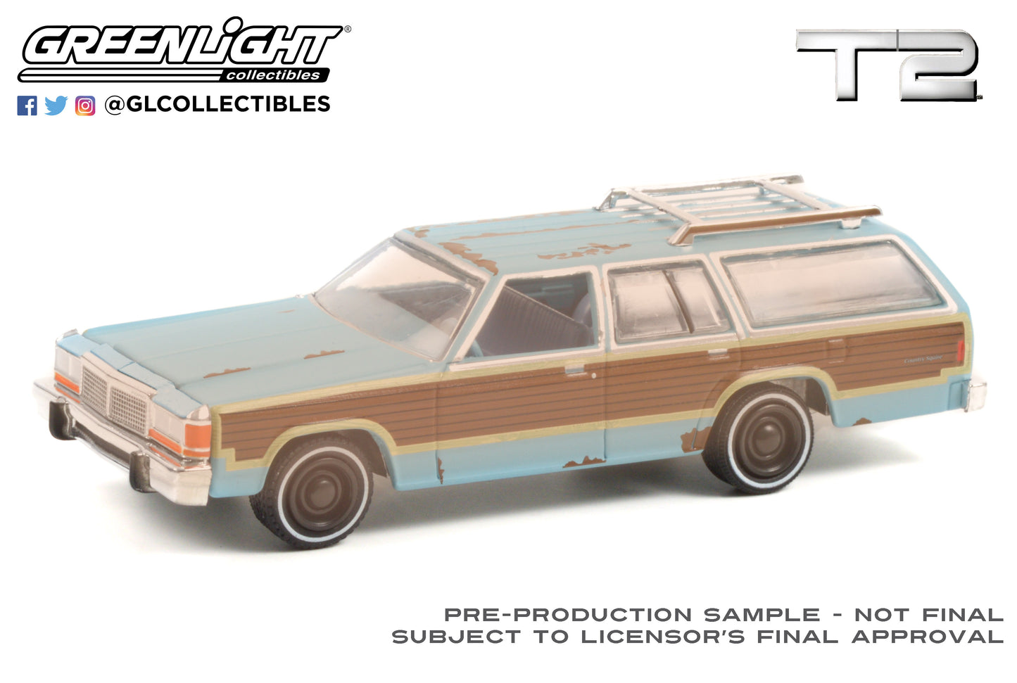 Greenlight - 1979 Ford LTD Country Side - Terminator 2 - 44920-C - Hollywood 32 - 1:64
