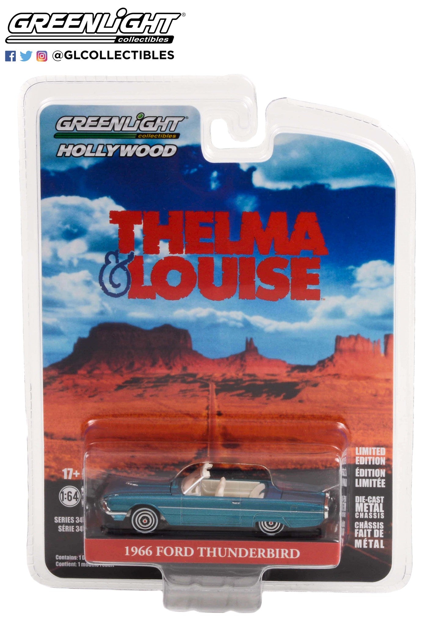 Greenlight 44940-E Ford Thunderbird Thelma & Louise Greenlight 44940-E Ford Thunderbird Thelma & Louise