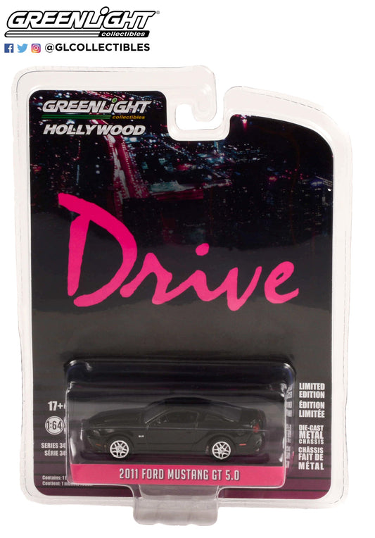 Greenlight - 2011 Ford Mustang GT 5.0 - Drive - 44940-F - 1:64 - Hollywood 34