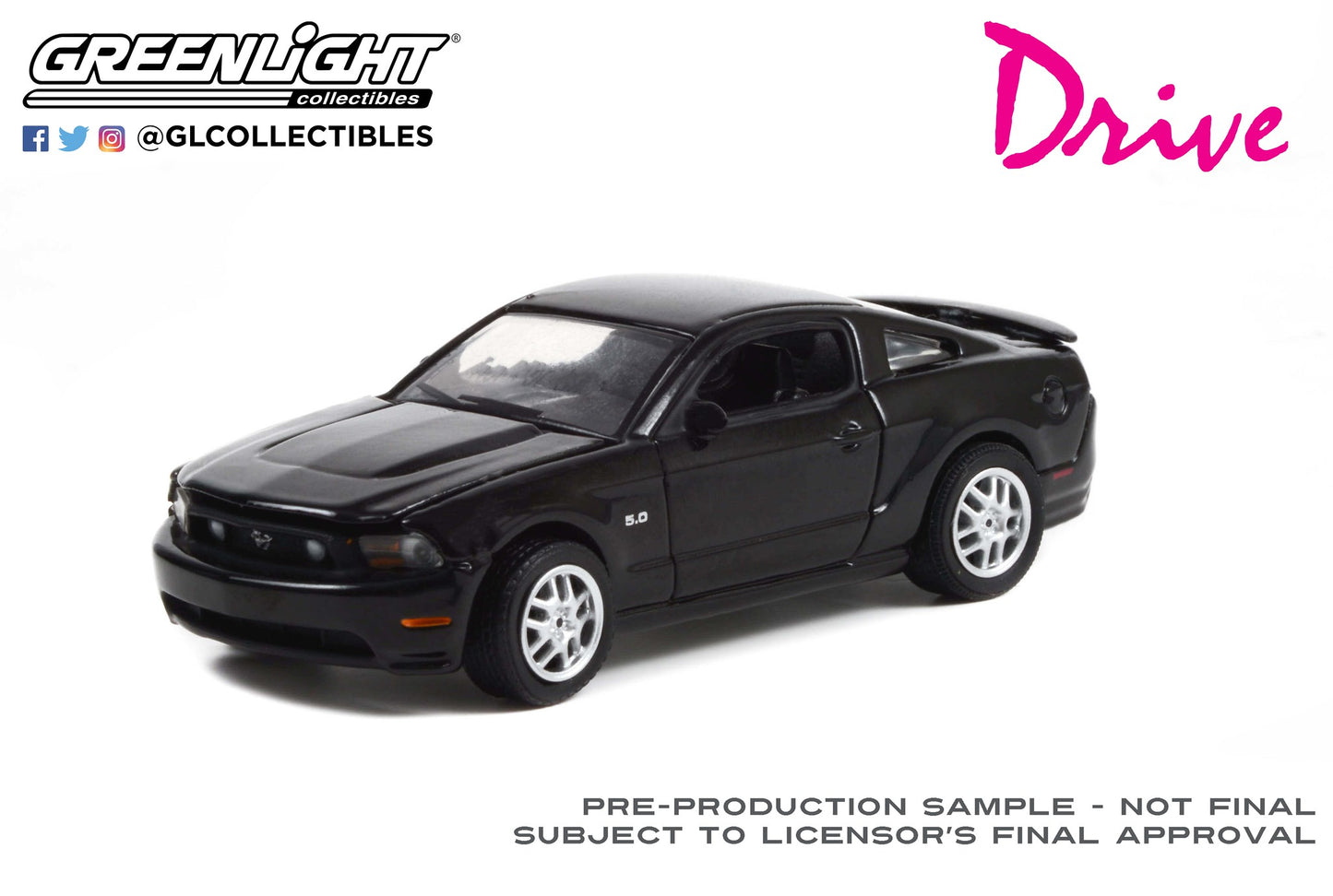Greenlight - 2011 Ford Mustang GT 5.0 - Drive - 44940-F - 1:64 - Hollywood 34