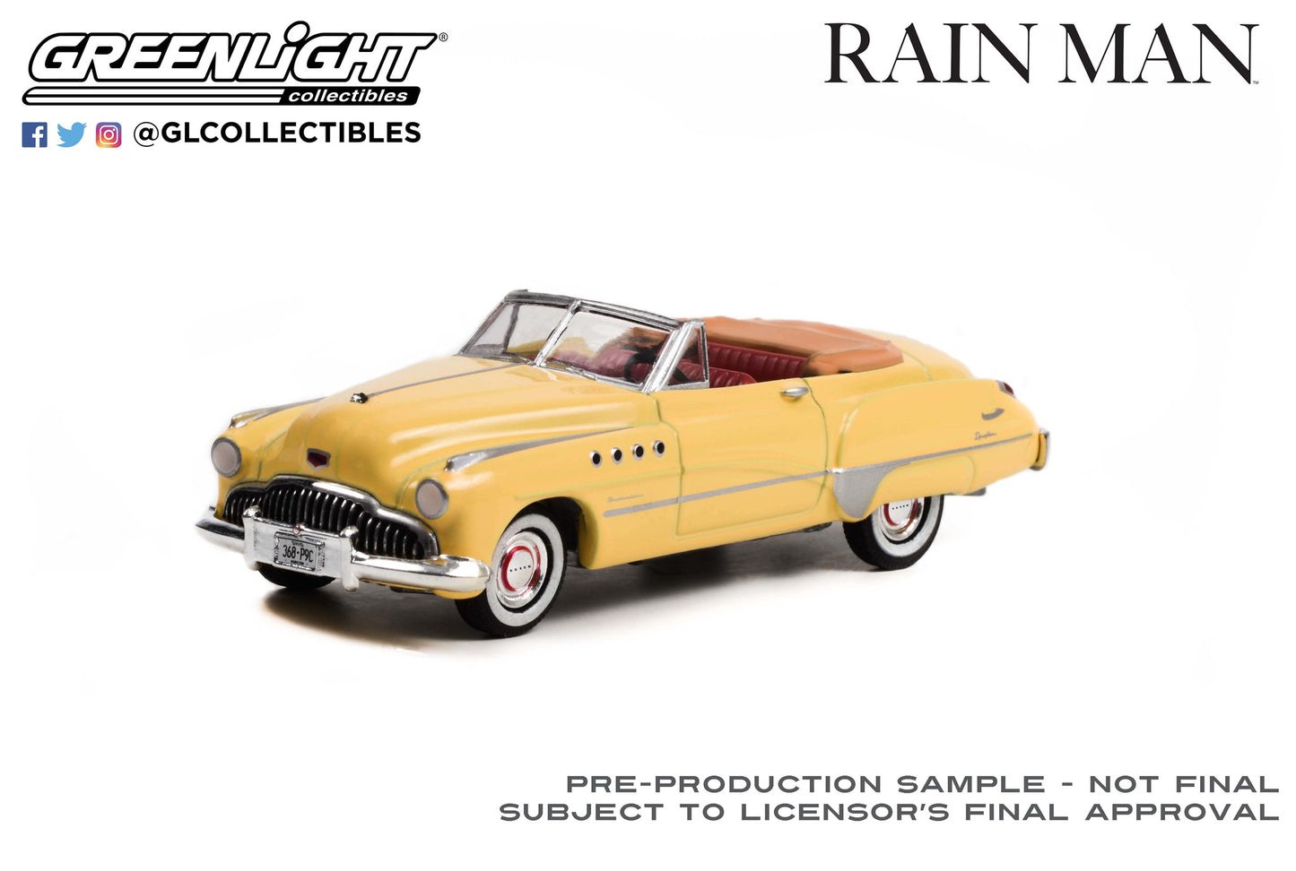Greenlight - 1949 Buick Roadmaster - Rain Man - 44960-C - 1:64 - Hollywood 36