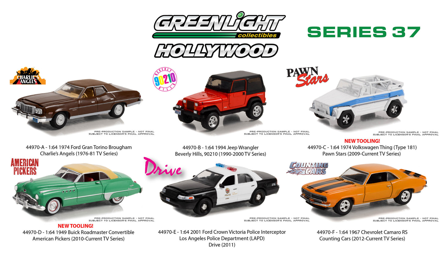 Greenlight - 1974 Volkswagen Thing (Type 181) - Pawn Stars - 44970-C - Hollywood 37 - 1:64