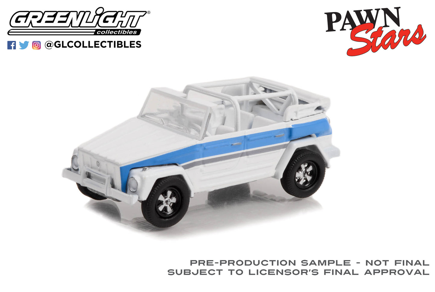 Greenlight - 1974 Volkswagen Thing (Type 181) - Pawn Stars - 44970-C - Hollywood 37 - 1:64