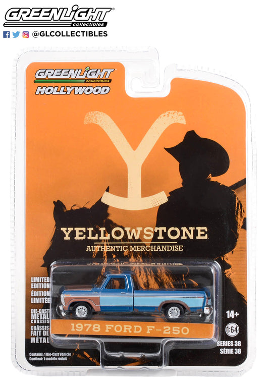 Greenlight - 1978 Ford F-250 - Yellowstone TV-Series - 44980-E - Hollywood 38 - 1:64