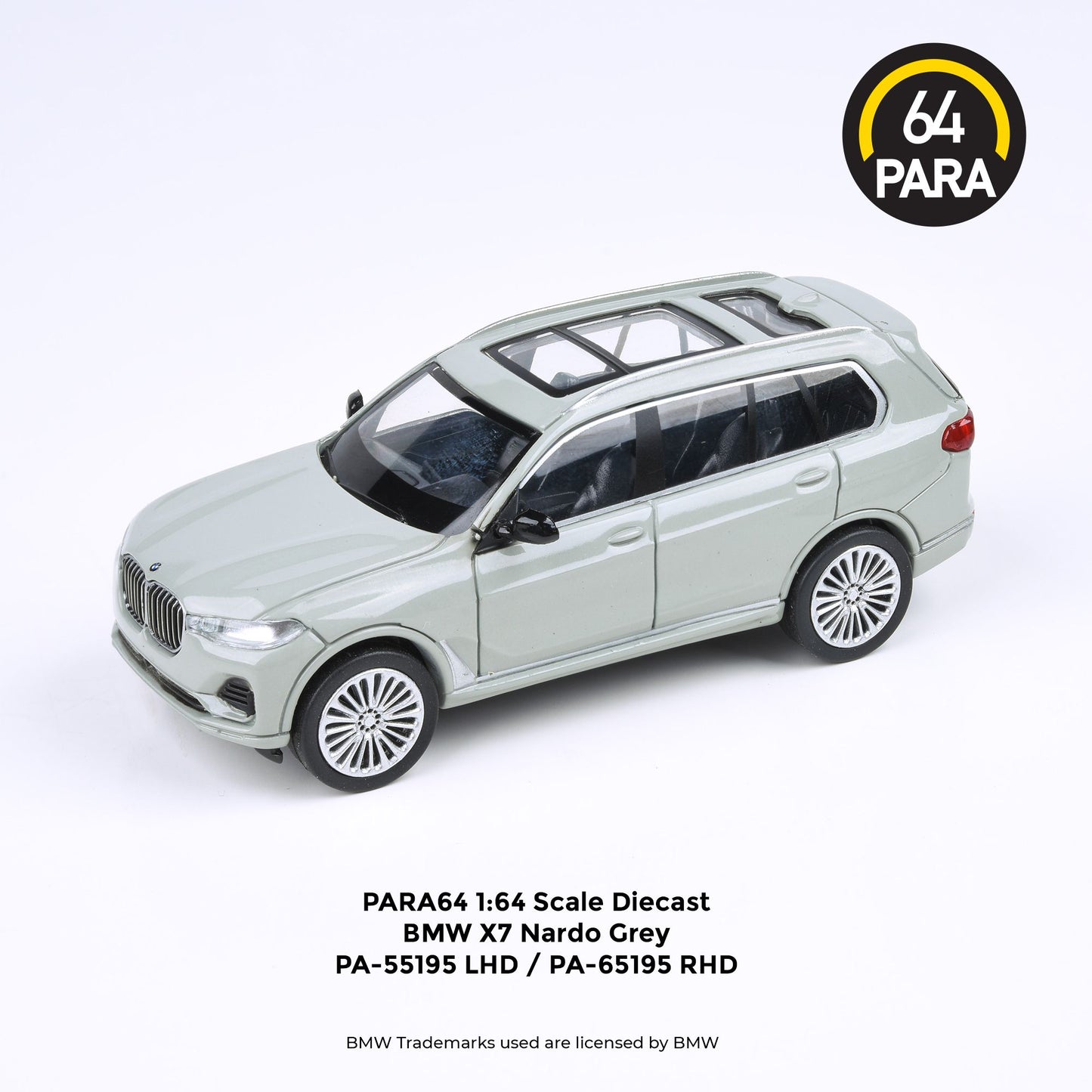 Para64 - BMW X7 nardo grey - PA-55195 (LHD) - 1:64