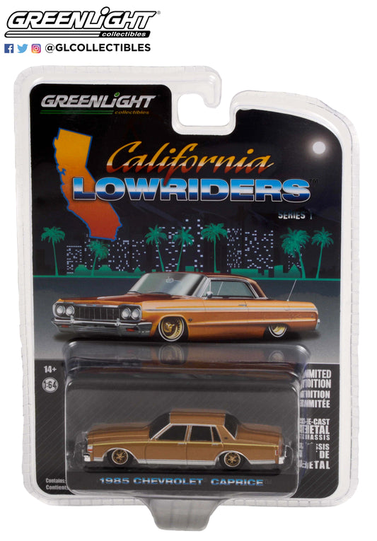 Greenlight - 1985 Chevrolet Caprice - California Lowriders 1 - 63010-C - 1:64