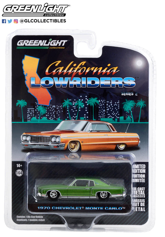 Greenlight - 1970 Chevrolet Monte Carlo - California Lowriders 2 - 63030-D