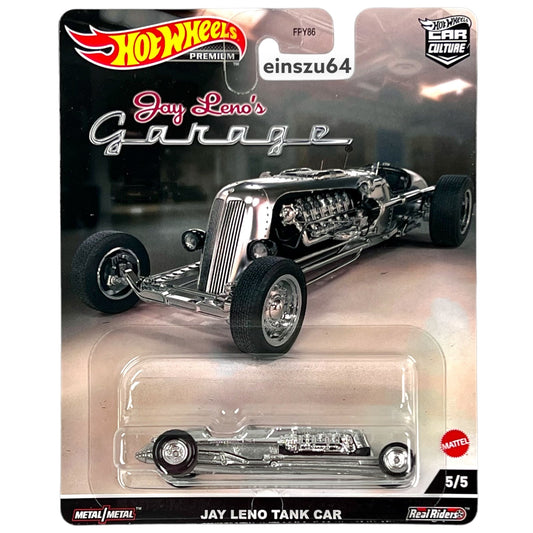 Hot Wheels 2022 - Jay Leno´s Garage - Jay Leno's Tank Car  - HCJ85 - 1:64