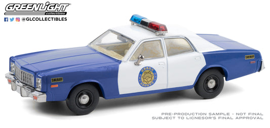 Greenlight - 1975 Plymouth Fury "Osage County Sheriff" - 86602 - 1:43