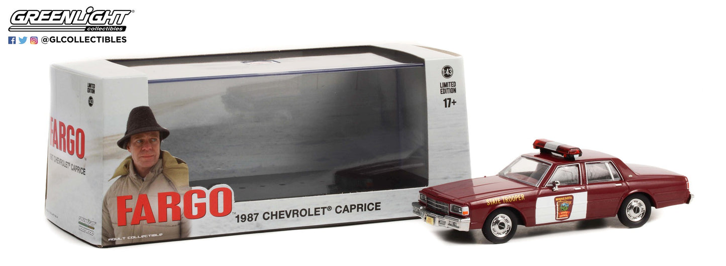 Greenlight - 1987 Chevrolet Caprice - Fargo - 86610 - 1:43 - Hollywood - OVP