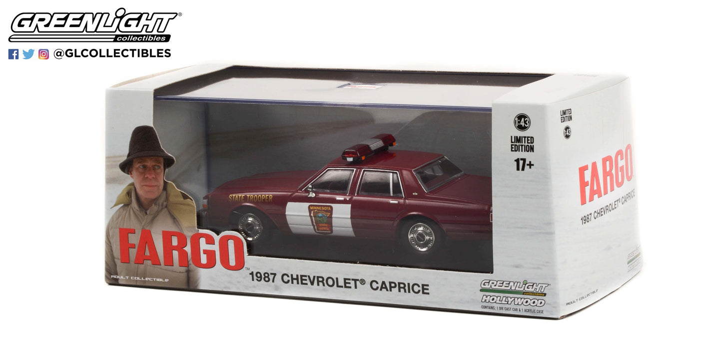 Greenlight - 1987 Chevrolet Caprice - Fargo - 86610 - 1:43 - Hollywood - OVP