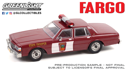 Greenlight - 1987 Chevrolet Caprice - Fargo - 86610 - 1:43 - Hollywood - OVP
