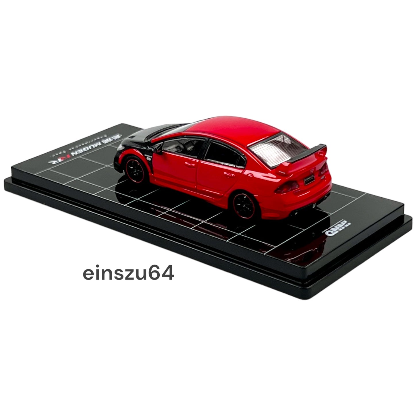 INNO64 - 2008 Honda Civic Type-RR FD2 Mugen RR red/black/grey - IN64-FD2R-RRES