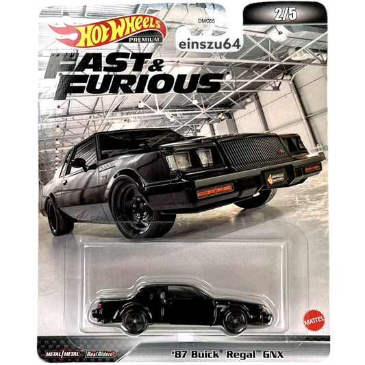 Hot Wheels 2022 - Fast & Furious - 1987 Buick Regal Grand National - HCP16 - 1:64