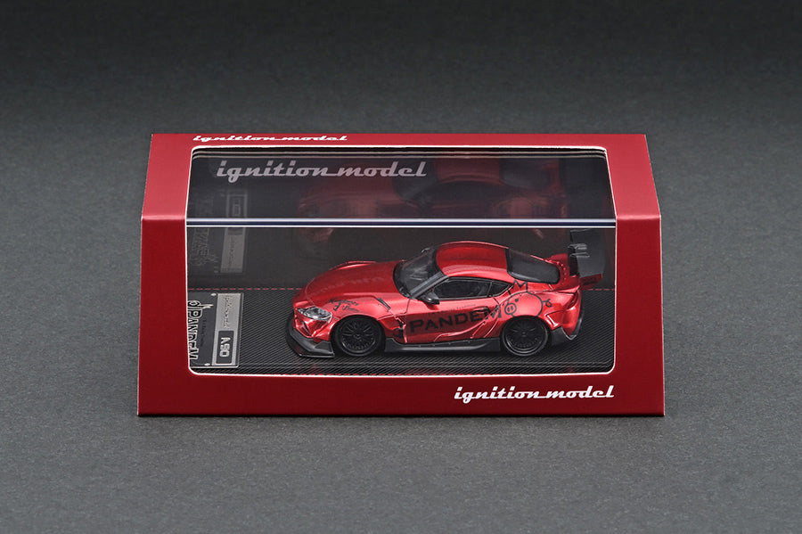Ignition Model - Toyota Pandem Supra A90, red metallic - 1:64 - IG2332