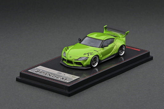 Ignition Model - Toyota Pandem Supra A90, green metallic - 1:64 - IG2336