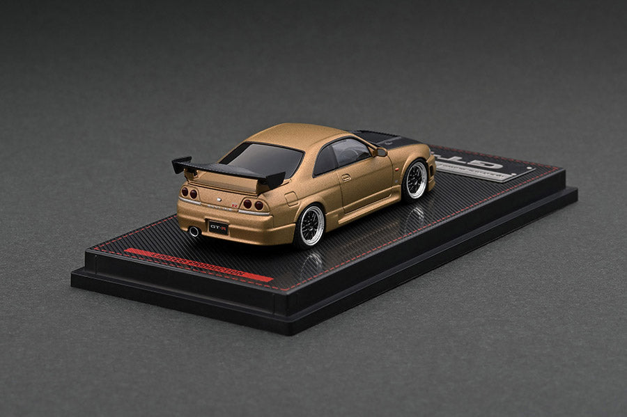 Ignition - Nissan Nismo R33 GT-R, matte gold - 1:64 - IG2509