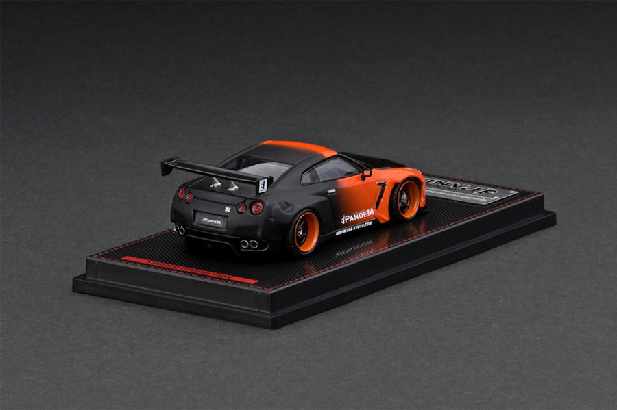 Ignition Model - PANDEM R35 GT-R - Orange / Black - 1:64 - IG2767 - Premium