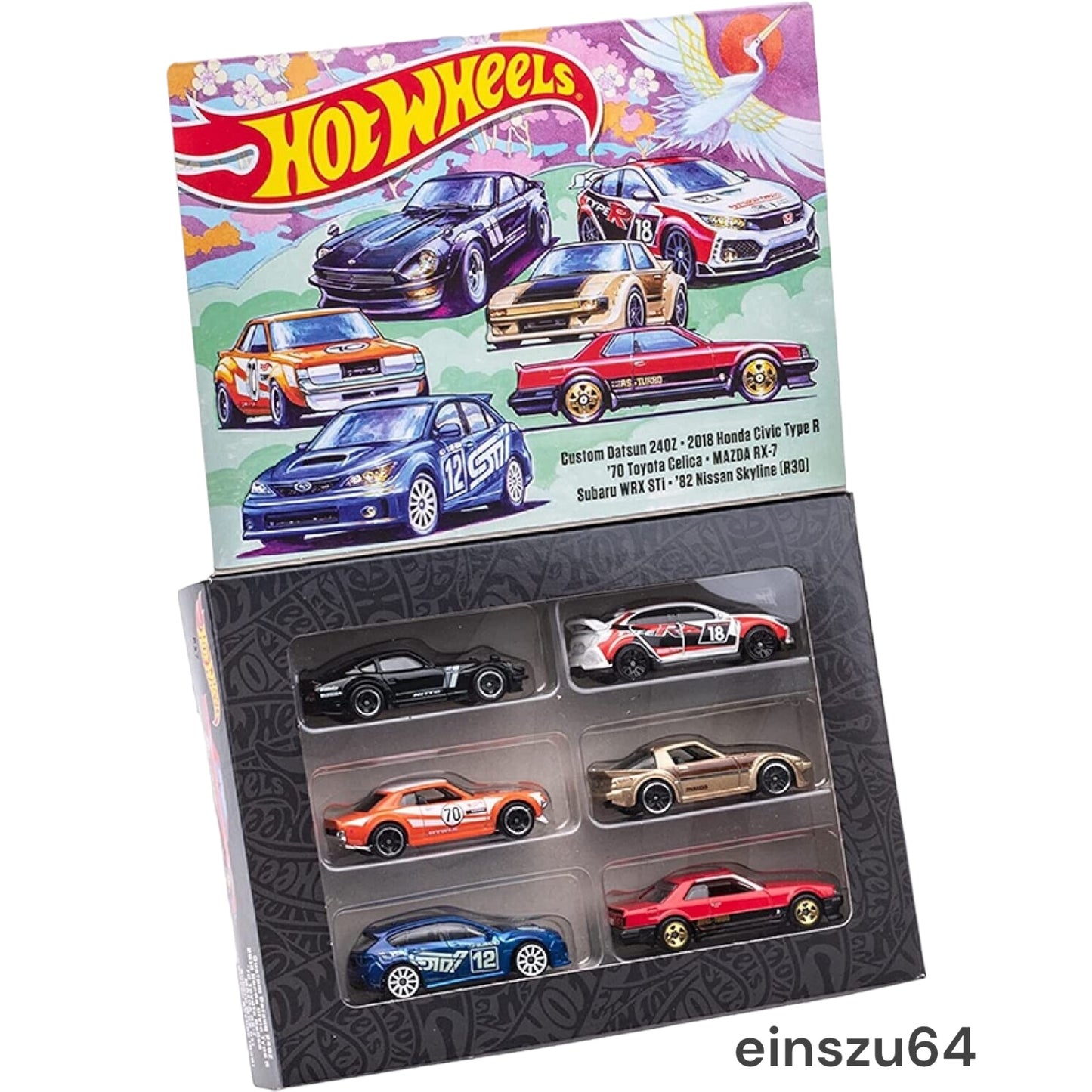 Hot Wheels 2022 - JDM Car Culture Box Set II - HLK49-0710 - 6 Modelle - 1:64