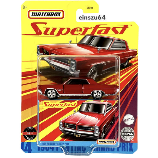 Matchbox Superfast - 1964 Pontiac Grand Prix - GYN10 - No.14