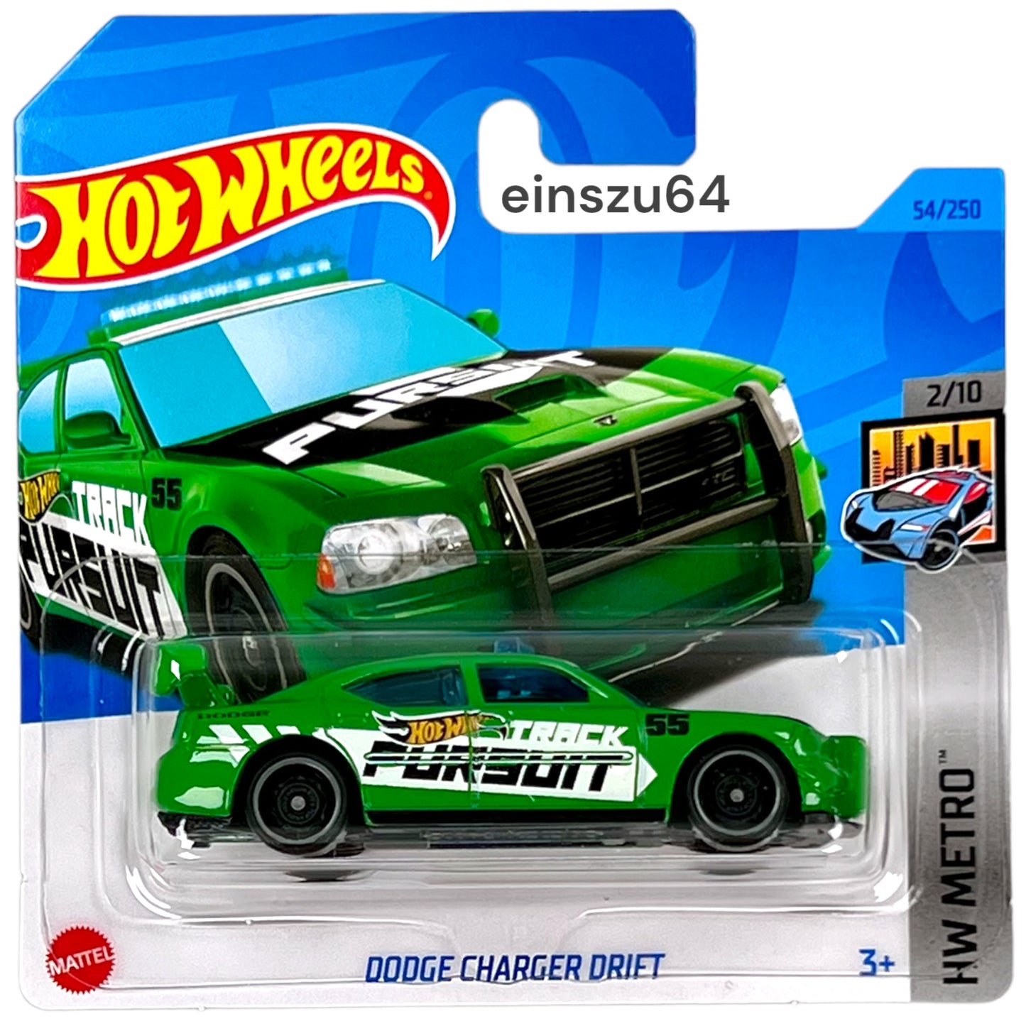 Hot Wheels 2023 - Dodge Charger Drift - Metro 2/10 - HKG92 - 54/250 - 1:64
