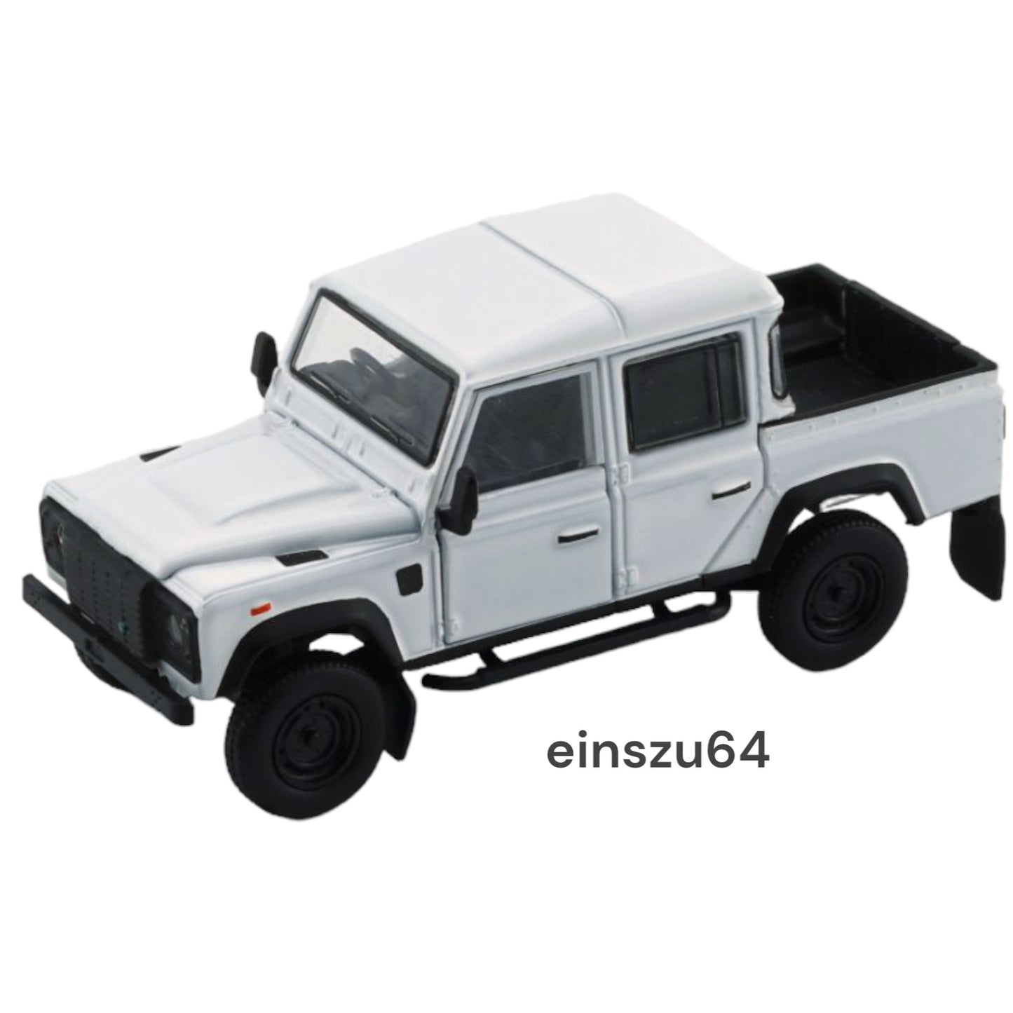BM Creations - 2016 Land Rover Defender 110 pick-up white - 64B0199 (LHD) - 1:64
