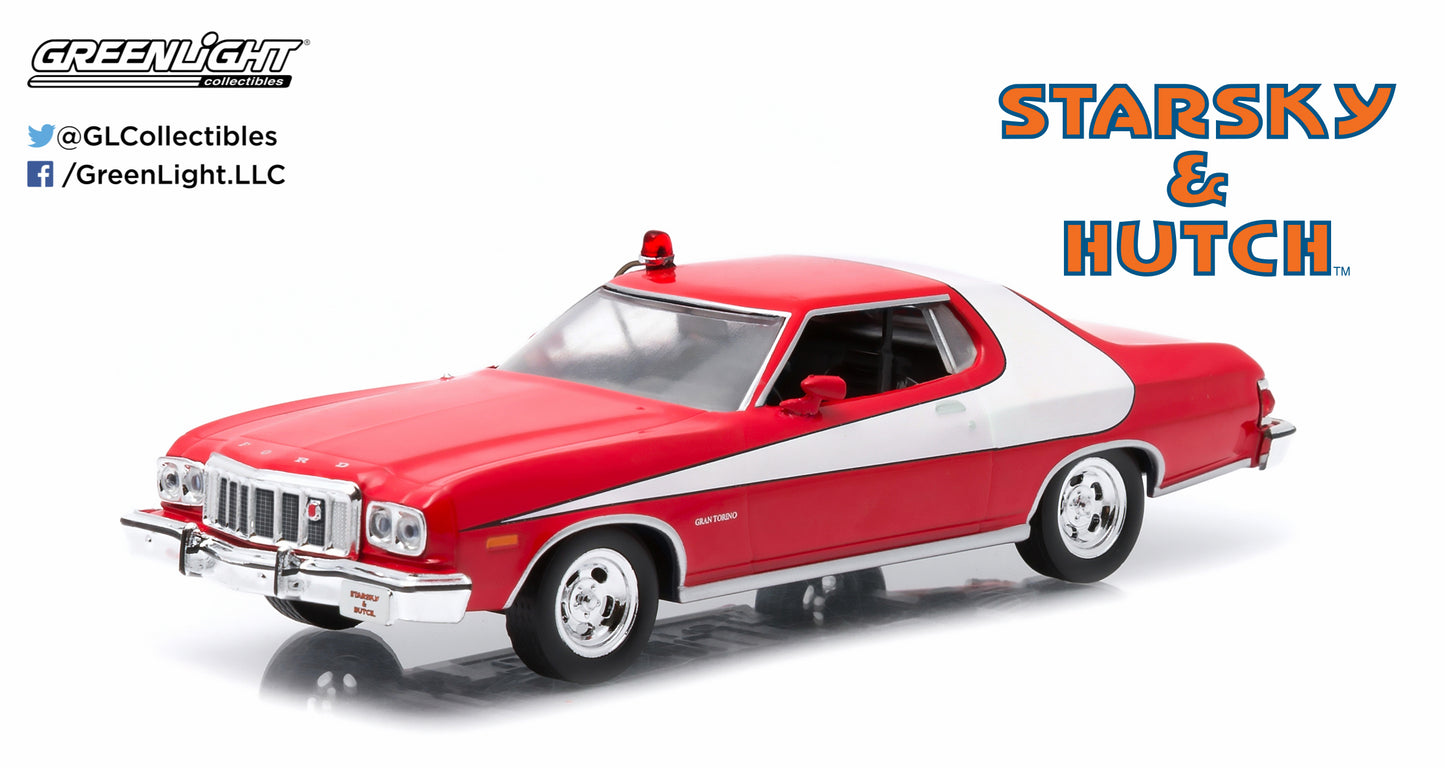 Greenlight - 1979 Ford Gran Torino Starsky and Hutch - 86442 - 1:43 - Hollywood