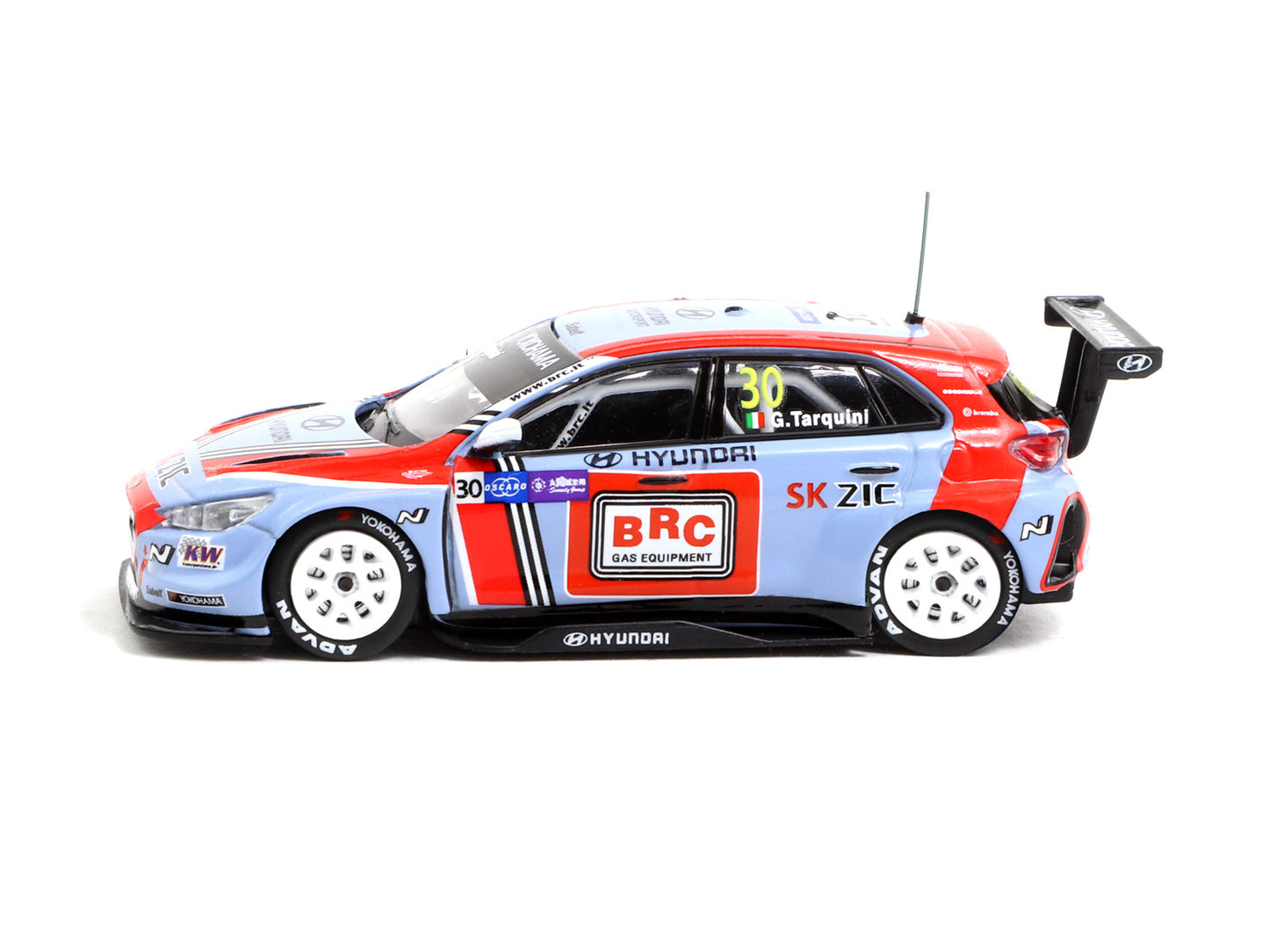 Tarmac Works -  Hyundai i30 N TCR WTCR Champion #30 - 1:64 - T64-031-18WTCR3