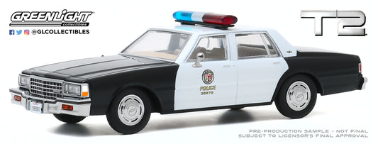 Greenlight - 1987 Chevrolet Caprice - Terminator 2 - 86582 - 1:43 - Hollywood